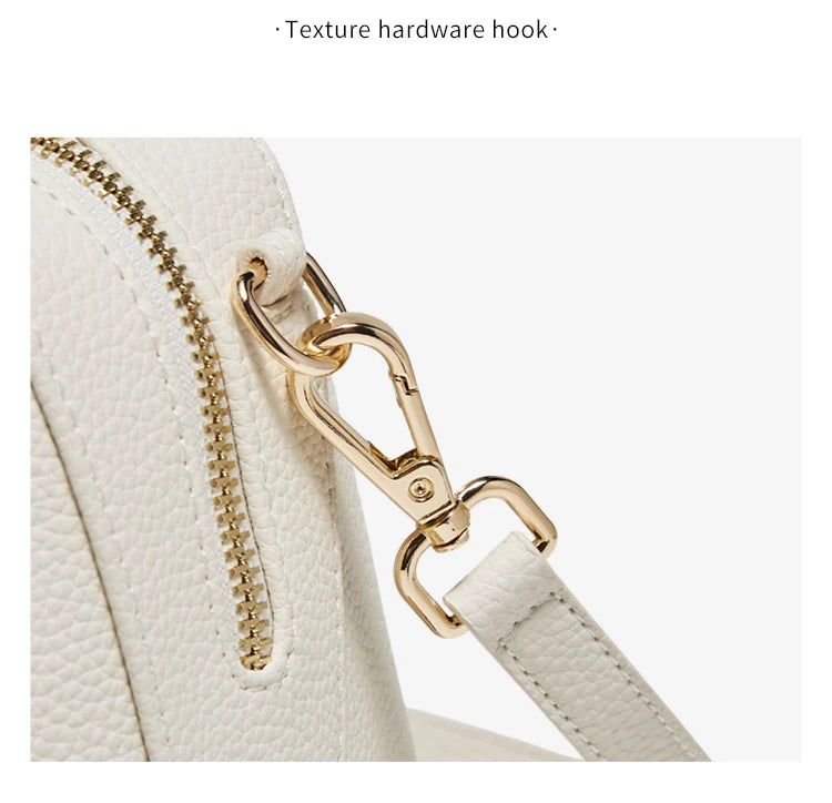 FOXER 2026 Fashion Women's Handbag Cow Leather Lady Shoulder Bag Light Luxury Crossbody Bag for Daily & Commute