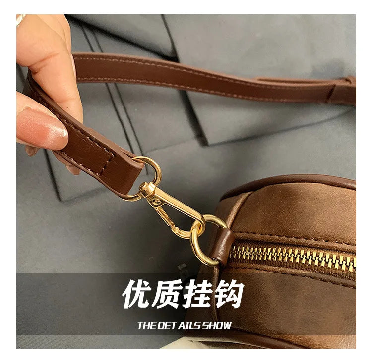 Women 2026 New Fashionable Classic Style Square Shoulder Crossbody Bags Solid Zipper Popularity Sense Luxury Handbags