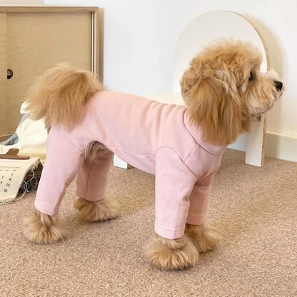 Warm Elastic Pet Jumpsuit Breathable Windproof Pet Four Legged Pants Soft Comfortable Dog Base Shirt Small Medium Dogs