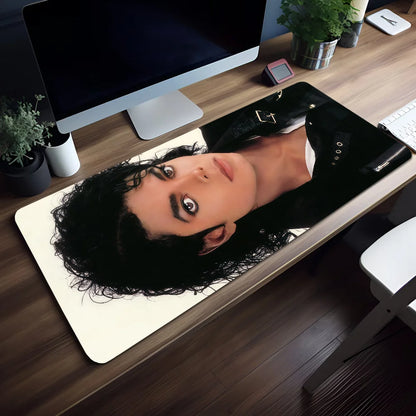 Singer Pop Mouse M-Michael Pad Non-slip Lockedge Jackson Office King Student Gaming of Thickened Large Writing Cushion MousePad
