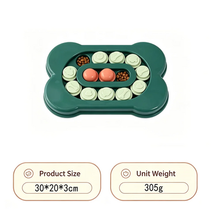 Dog Puzzle Toys Slow Feeder Interactive Brain Increase Puppy IQ Food Dispenser NonSlip Slowly Eating Bowl Pet Cats Dogs Training