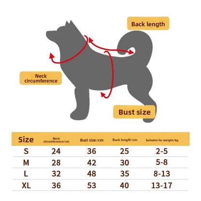 Dog hooded sweatshirt for small and medium-sized dogs, new for autumn and winter