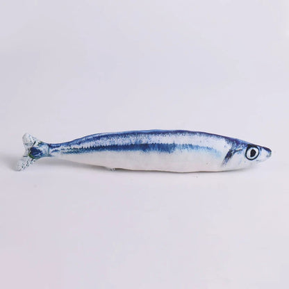 Hot sale of cat-teasing toys simulation fish tear-teasing cat chew plush toys fish cat supplies Pet supplies