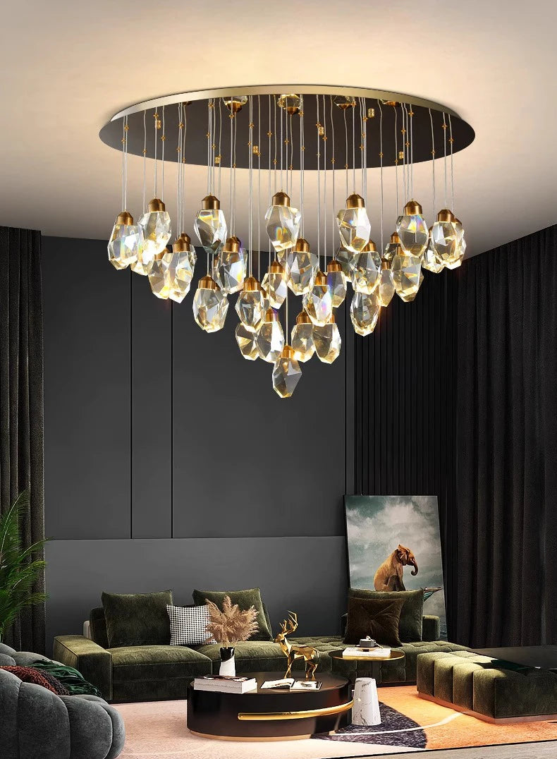 Living room decoration salon bedroom decor dining room Pendant lamp led lights for room indoor Chandelier lighting Chandeliers