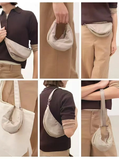 New Mini Women's Nylon Shoulder Bag Casual Sports Female Hobos Crossbody Bags Fashion Female Fanny Pack Purse Handbags