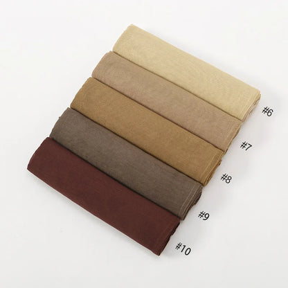 New Big Size Solid Rayon Modal Hijab Scarf Women Muslim Headscarf Wraps Shawl Femme Musulman Headband Islamic Turban 190*85cm