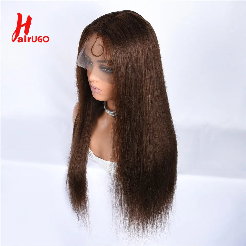#27 Honey Blonde 13x4 Lace Front Wigs Human Hair Straight 4x4 Lace Closure Wigs Remy Straight Human Hair Wigs For Women HairUGo