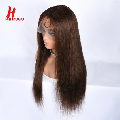 #27 Honey Blonde 13x4 Lace Front Wigs Human Hair Straight 4x4 Lace Closure Wigs Remy Straight Human Hair Wigs For Women HairUGo