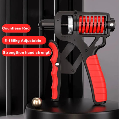 Adjustable Hand Gripper Hand Grip Strengthener Non‑Slip Grip Trainer Resistance for Wrist Finger Hand Strength Training Home Fit