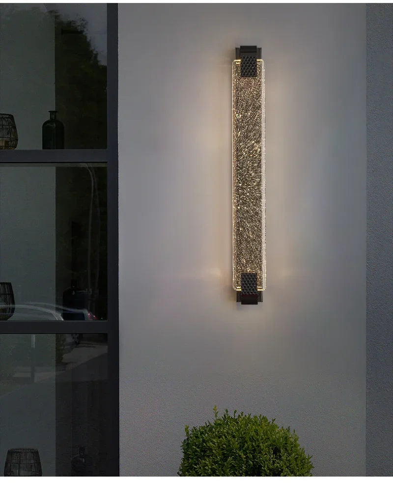 Modern Luxury Crystal Wall Lamp Bedroom Bedside Corridor Stairway Hallway Restaurant Kitchen Background Wall Led Light Sconce