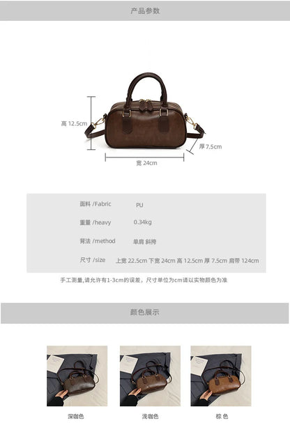Women 2026 New Fashionable Classic Style Square Shoulder Crossbody Bags Solid Zipper Popularity Sense Luxury Handbags
