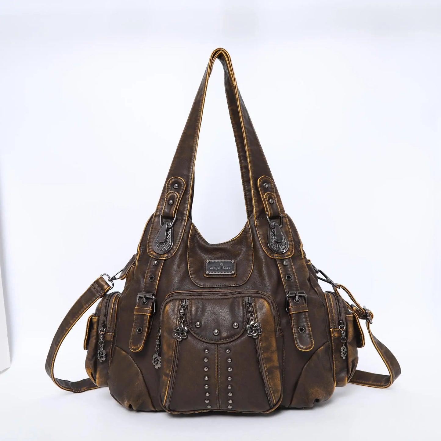 Fashion Handbags Women Shoulder Bags PU Leather Handbag Female Satchel Big-capacity Shoulder Purse Bag Bolsa Feminina