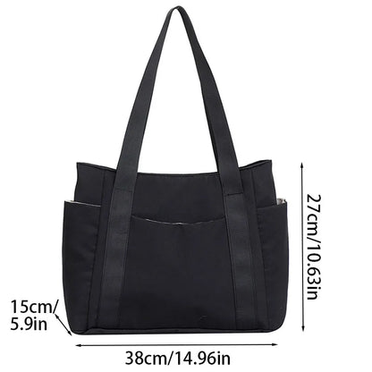 2024 New Handbags Casual Shopping Bags for Women Soft Canvas Big Capacity Tote Bag Messenger Big Mummy Shoulder Bag Ladies