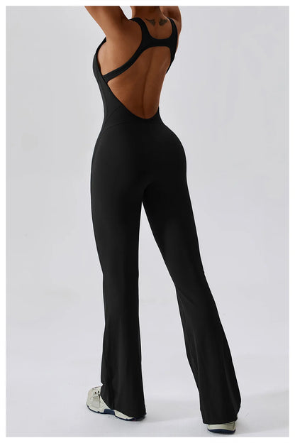 Women Training Yoga Suit Sportswear Gym Set Women 1 Pcs Sports Jumpsuit Fitness Rompers Stretch Female Push Up Workout Bodysuits