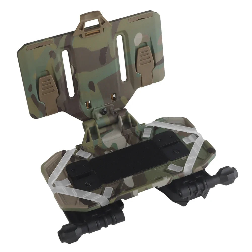 Tactical Militar Outdoor Survival Compass for MOLLE Mobile Phone Holder Navigation Board Foldable Admin Panel Hunting Vest Gear