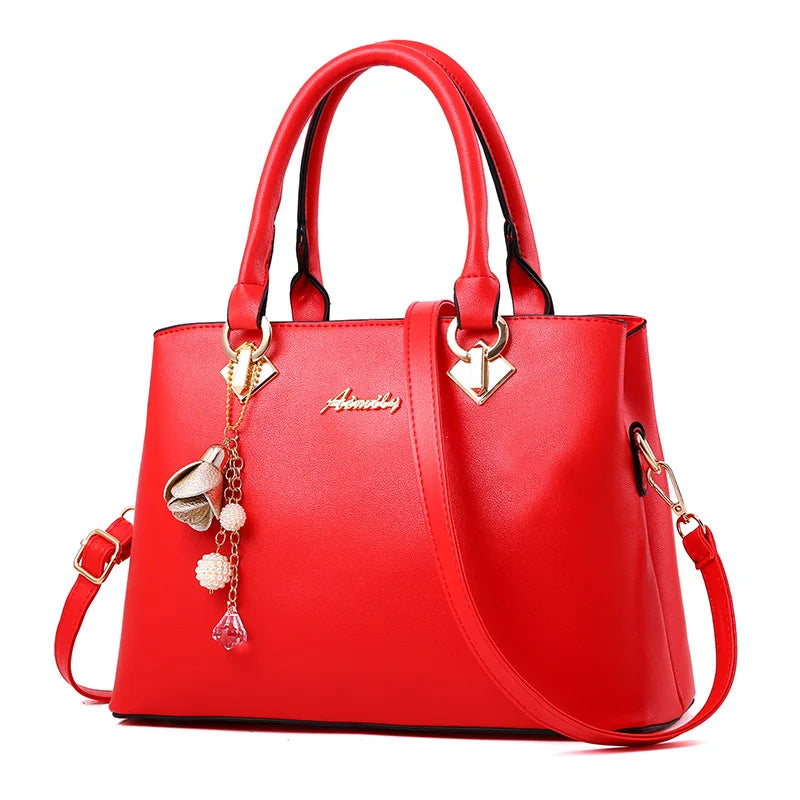 Luxury Handbags Women Bags Designer High-quality Leather Shoulder Bags for Women 2025 Casual Solid Color Purse and Handbags Sac