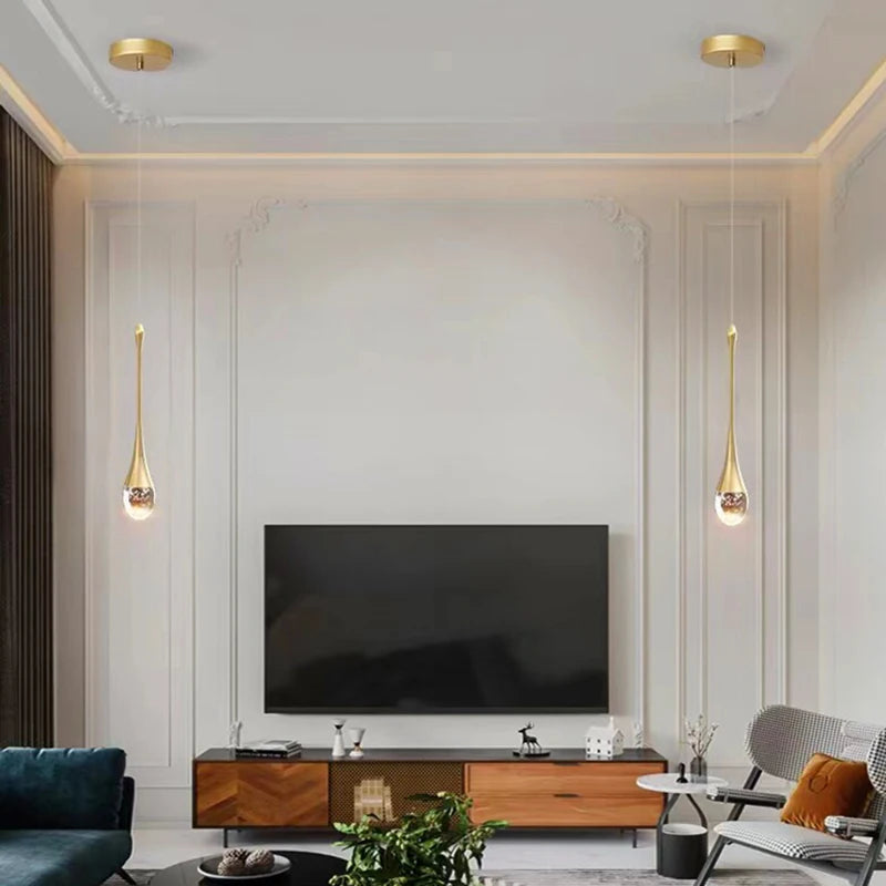 1 PC Modern home decor led lights Bedroom lamp bedside pendant light lamps led Chandeliers hanging light indoor lighting