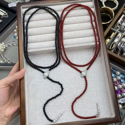 Vintage Women's Turquoise Snake Necklace Jewelry Fashion Accessory
