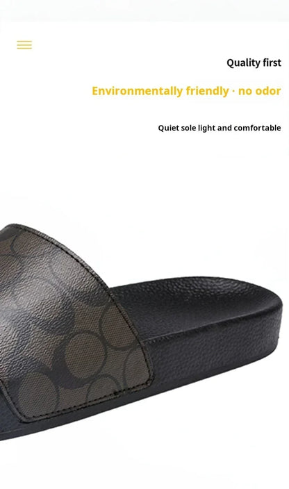 Outdoor Sandals Clogs Beach Slippers Summer Men Fashion Slippers Indoor Home Slides Bathroom Shoes Comfortable Soft Flip Flops