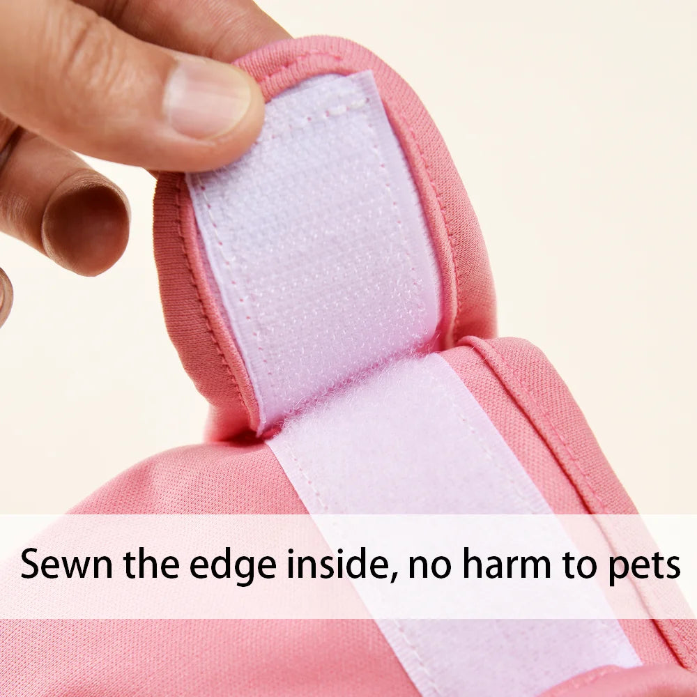 Reusable Female Dog Diapers Pet Physiological Pants Breathable Puppy Sanitary Panties Washable Pets Shorts for Small Medium Dogs