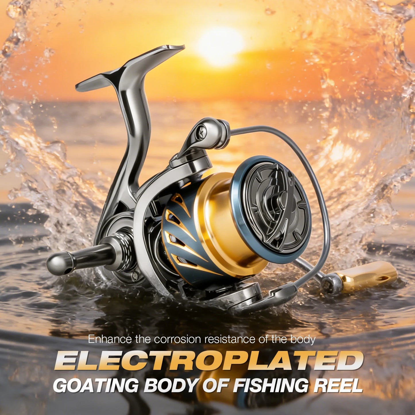 1pc TW Fishing Reel For Saltwater & Freshwater, 5.2:1 High Speed Gear Ratio With Balance Bar.