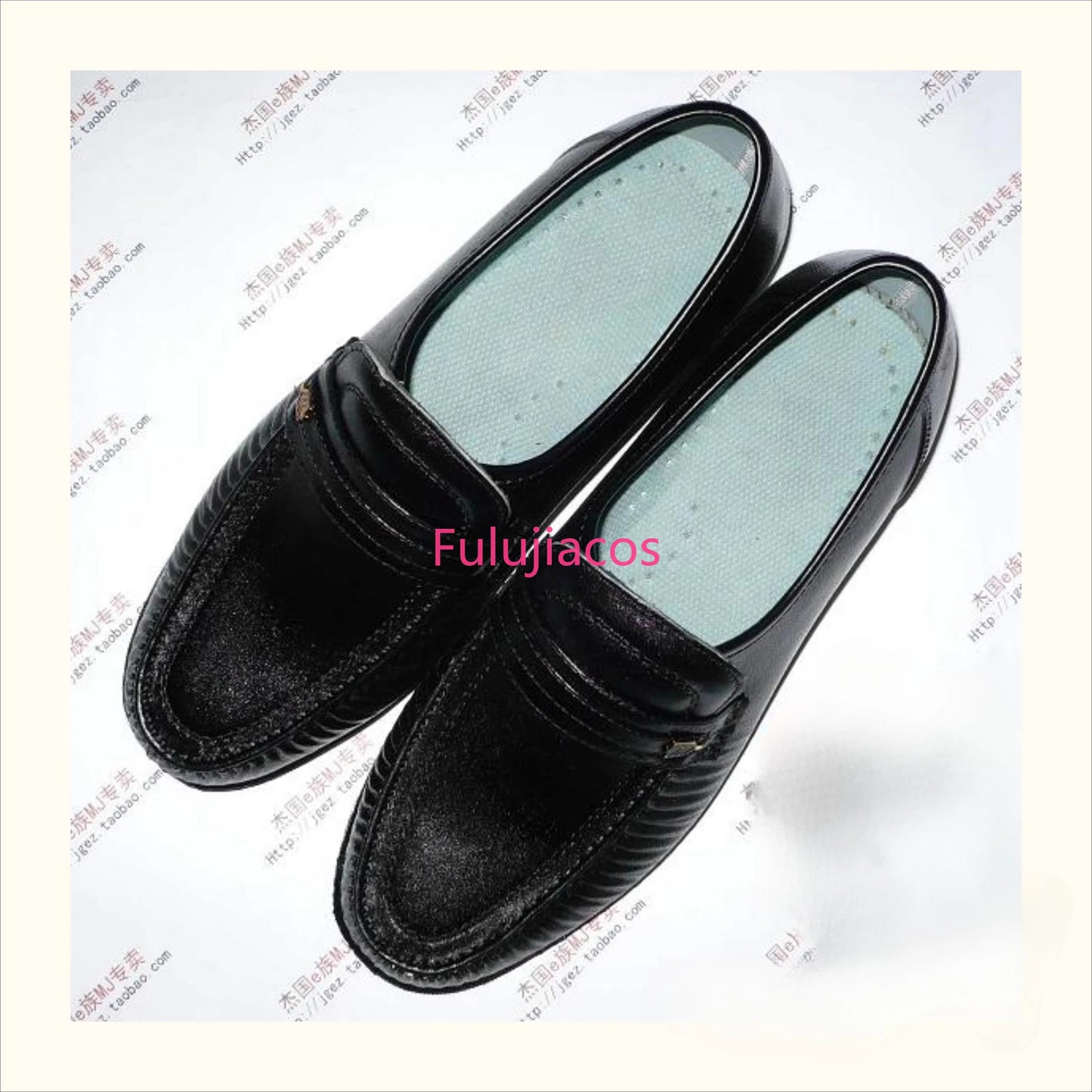 Fulujiacos Michael Classic Leather Shoes Sole Easy Moonwalk Tap Dancer