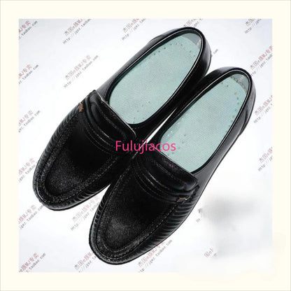 Fulujiacos Michael Classic Leather Shoes Sole Easy Moonwalk Tap Dancer