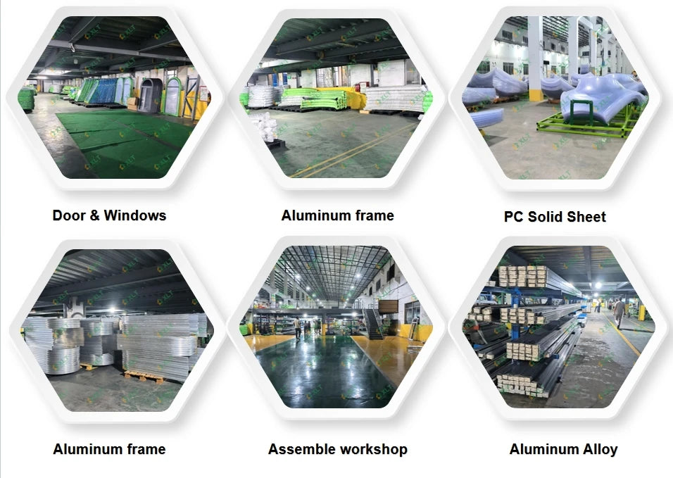 Prefab Luxury PC Outdoor Igloo Glamping Dome House Clear Bubble House Polycarbonate Geodesic Tent Hotel Use