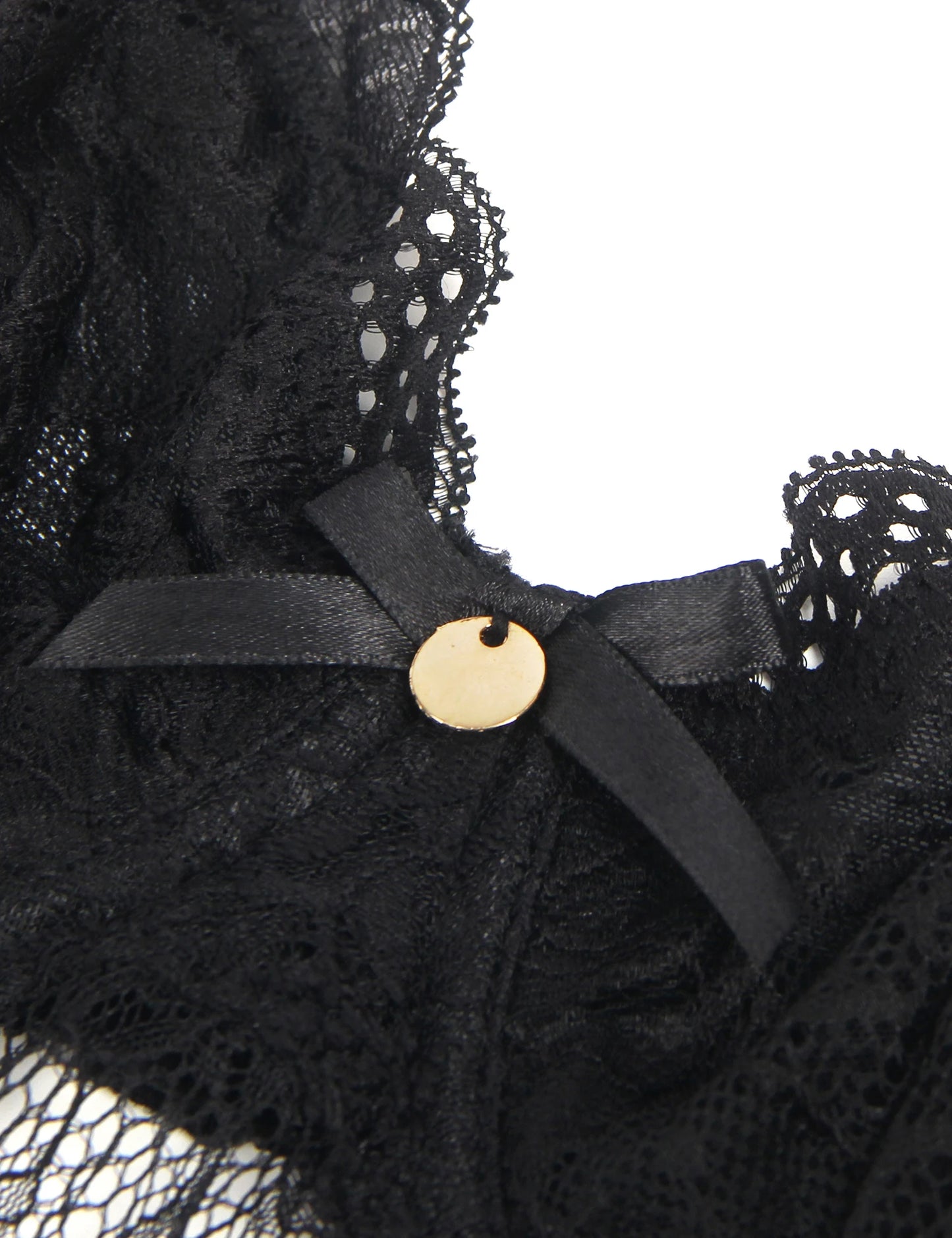 Comeondear Sexy Lace Bodysuits Black See Through Hot One Pieces Bodycon Lingerie Women's Clothes Outfit Pajama Elegant Jumpsuits