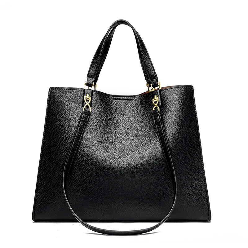 Genuine Brand Luxury Designer Women Bags High Quality Leather Shoulder Crossbody Messenger Tote Bag Large Handbag Purses