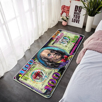 Dollar Doormat for Entrance Door Non-slip and Washable Kitchen Mat Absorbent Bathroom Rug Balcony Decorations Floor Mats Welcome