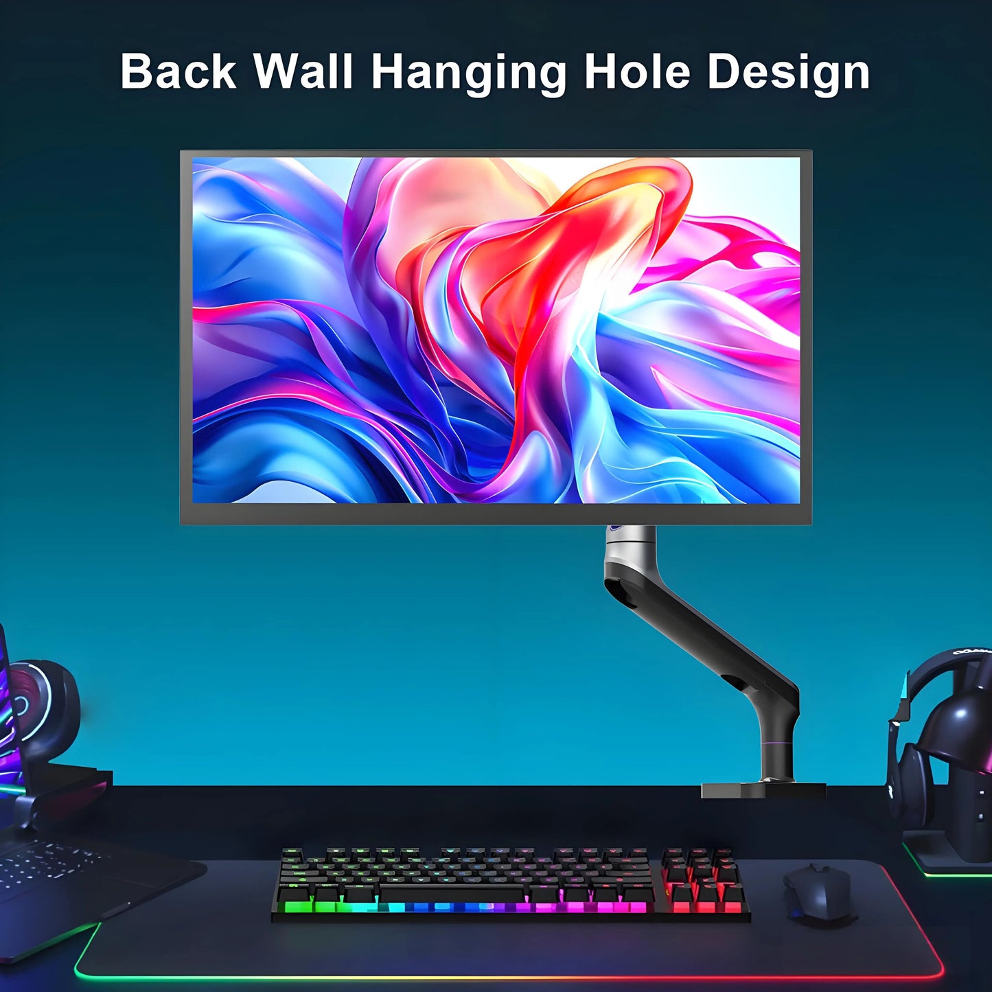 SIBOLAN 27 inch 165Hz Portable Monitor 2K 2560*1440P IPS Gaming Second Screen with USB C HDMI Port for PC Laptop PS5 Switch