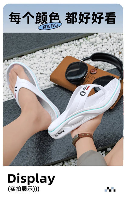 Summer Men Slippers Non Slip EVA Flip Flops Lightweight Home Sandals Soft High Quality Slides Fashion Outdoor Beach Bathroom