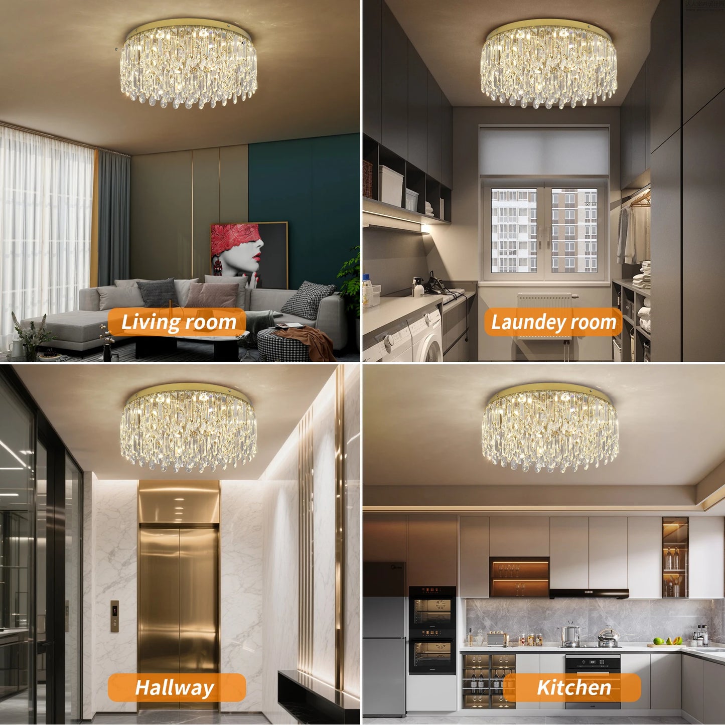 Chandelier Modern Luxury Led Ceiling Light Living Room Bedroom Decoration Hanging Lamp Lighting Fixture Nordic Pendant Lights  ﻿