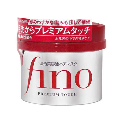 Fino Shampoo Conditioner 550ml Oil Control Volumizing Smooth Hair Mask Repair Dry Damaged Hair Moisturizing Nourishing Treatment