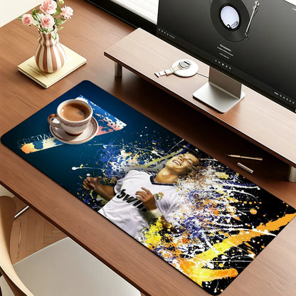 Athlete C-CR7 Mouse Pad Anti Slip Rubber Edge Locked Thickened Laptop Gaming Desk Mat
