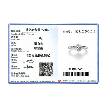 MODIAN D Color Moissanite Luxury Halo Rings 925 Sterling Silver Sparkling Wedding Engagement Rings For Women Fine Jewelry