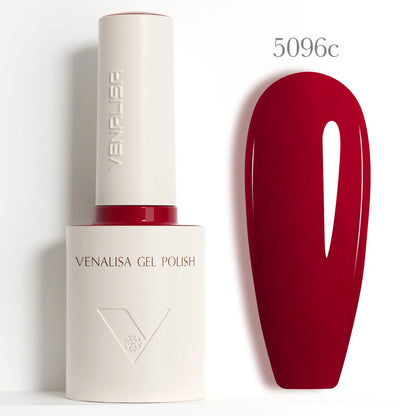Venalisa 10ml HEMA TPO Free Red Cat Eye Gel Polish Soak Off UV LED Magnetic Nail Polish Diamond Top Long Wear Gel Varnish