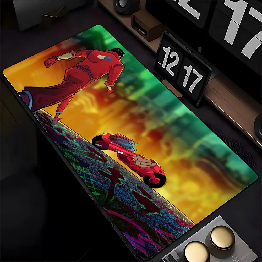 Akira Mouse Pad Mousepad HD Printing Computer Gamers Locking Edge Non-slip Mouse Pad XXL90x40cm Keyboard PC Desk Pad