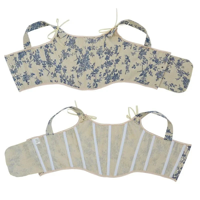 Lolita Tanks Corset Sexy Slimming Bandage Shapewear Women Evening Party Elegant Retro Bustier Top Streetwear Woman Clothes