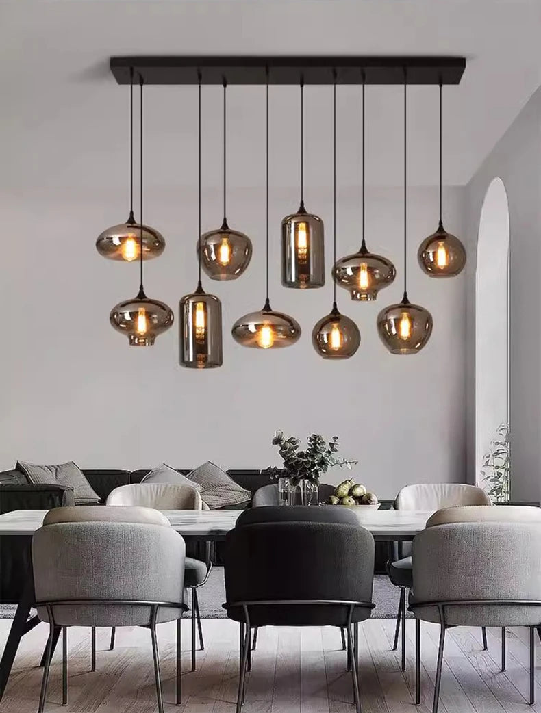 Modern Home Decor LED Lights Pendant Light Lamps for Living Room Chandeliers for Bedroom Hanging Light Indoor Lighting