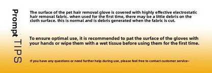 Pet Hair Removal Kit: Sticky Roller, Static Brush & Grooming Gloves - For Cat Dog Fur on Furniture Car Clothing