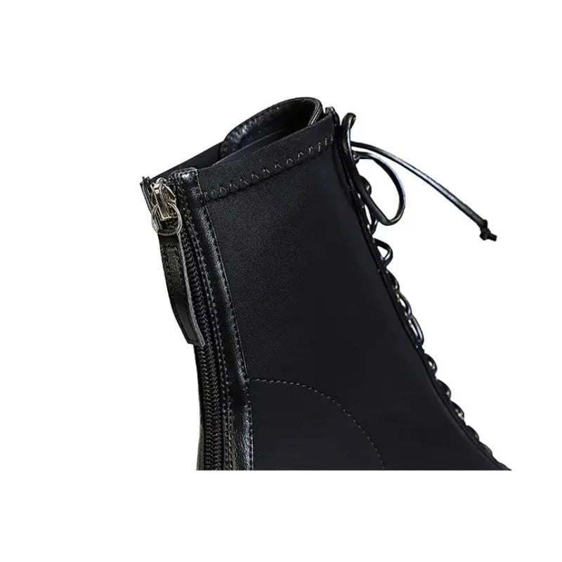 Women's Ankle Boots Sexy Pointed Tip High Heels for Woman Fashion Self Cultivation High Heeled Boots Designer Shoes Botas Mujer