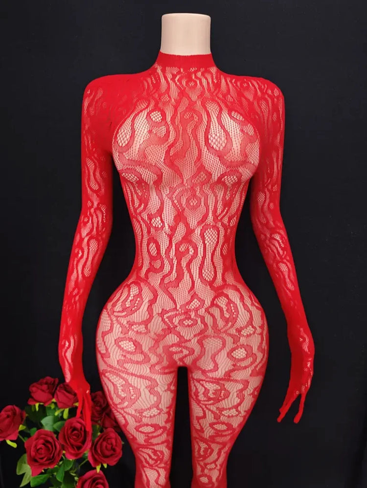 Hot Sexy Leopard Fishnet Bodysuit Women Sexy Lingerie Porn Roleplay Outfits Full Bodystockings Lace Underwear Fashion Jumpsuit