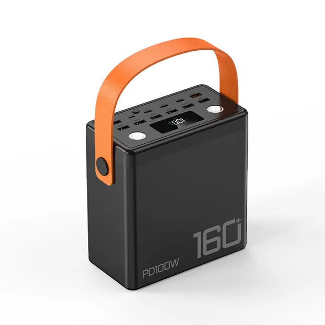 PD100W 160000mAh Power Bank Station Fast Charger Portable Emergency Charging External Battery for iPhone 15 Xiaomi Tablet laptop