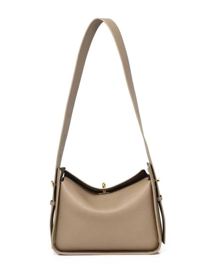 New Genuine Leather Luxury Designer Women Shoulder Crossbody Underarm Bags Cowhide Ladies Large Capacity Tote Bag Fashion Purse