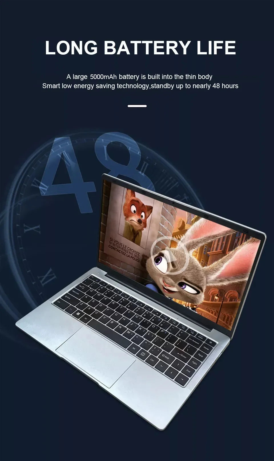 2026 New Laptop Computer Windows 11 Pro Intel Atom A3950 2025 Notebook PC Gamer 12GB RAM 512GB 1TB SSD 1920*1080 Office Computer