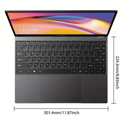 CHUWI FreeBook 2-in-1 Touch Screen Laptop 13.4'' Intel N150 16GB LPDDR5 RAM 512GB SSD FHD 2520x1680 WiFi6 BT5.2 Windows 11