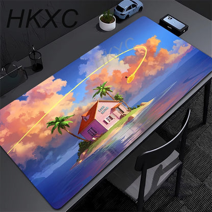 Anime DBZ Dragon Ball Master Roshi Mouse Pad Game Rubber Mini Pc Keyboard Laptop Computer Speed Desk Mat Gaming Acessories Mouse