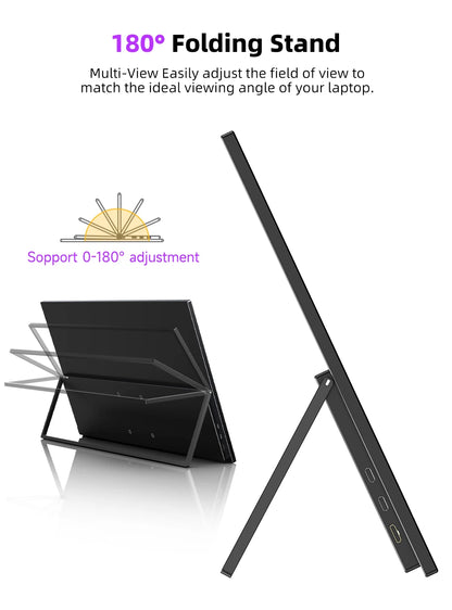 UPERFECT UMax 22"2K QLED Touchscreen Portable Monitor 137%sRGB External Second Touch Screen Display For Laptop/PC/Phone MAC